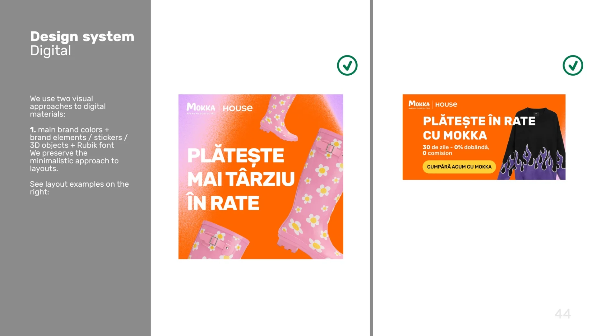 Mokka brand guidelines slide 31