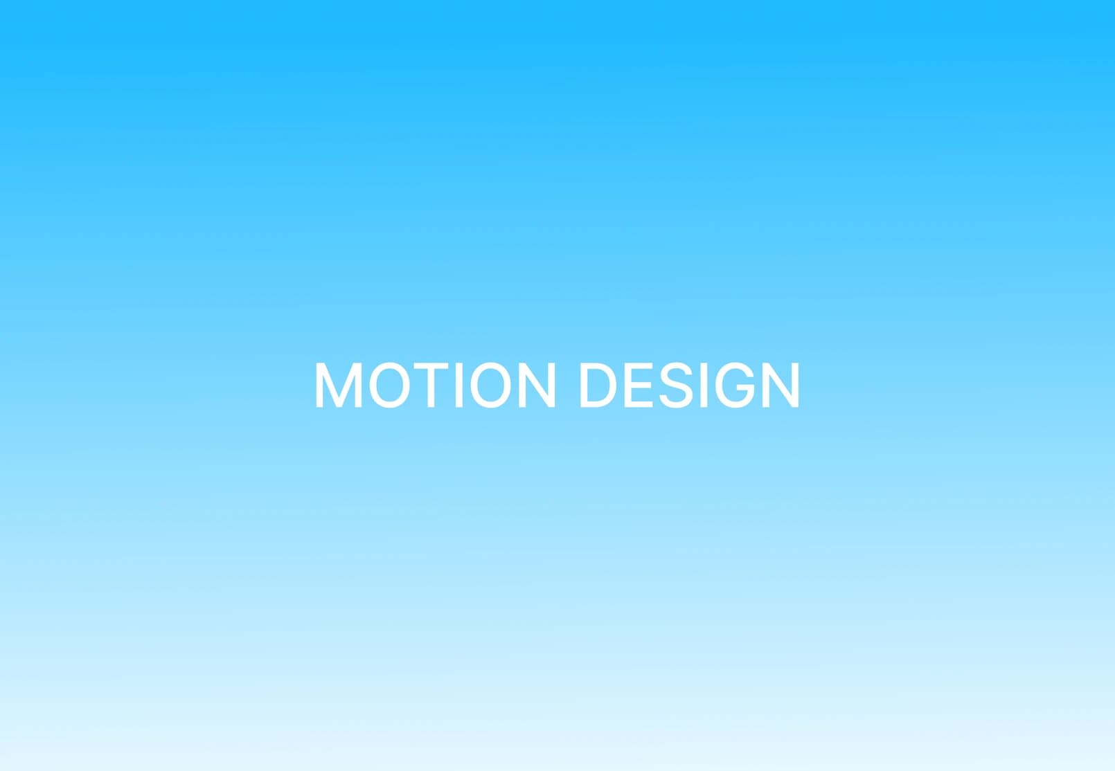 Motion Design