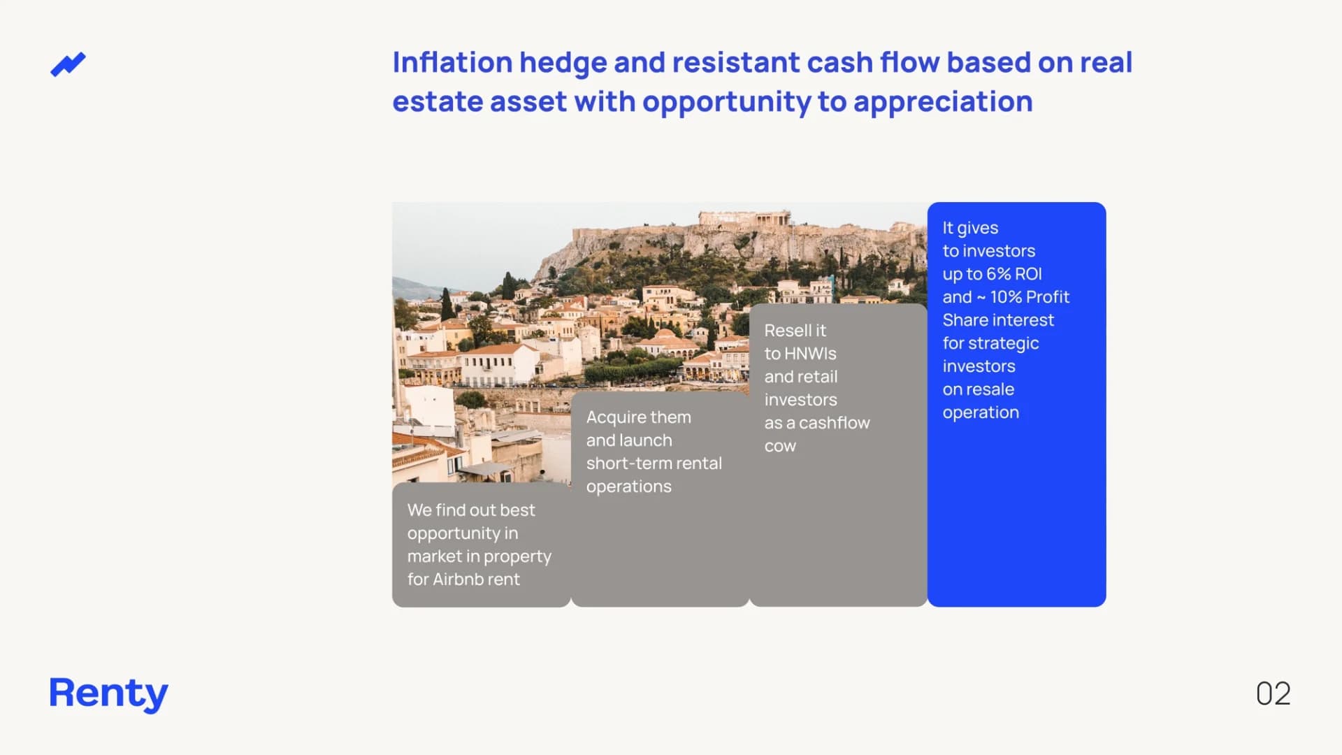 Renty presentation slide 2